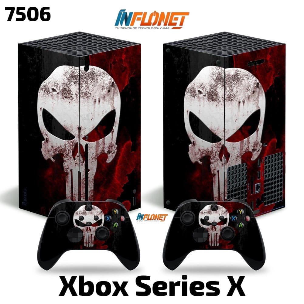 Skin o Calcomania de Vinilo Compatible con XBOX SERIES X - Image 4