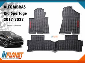 Alfombras de hule para Kia Sportage Años 2017, 2018, 2019, 2020, 2021, 2022 - Inflonet Guatemala