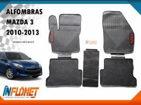 Alfombras de hule para Mazda 3 Años 2010, 2011, 2012, 2013 - Inflonet Guatemala
